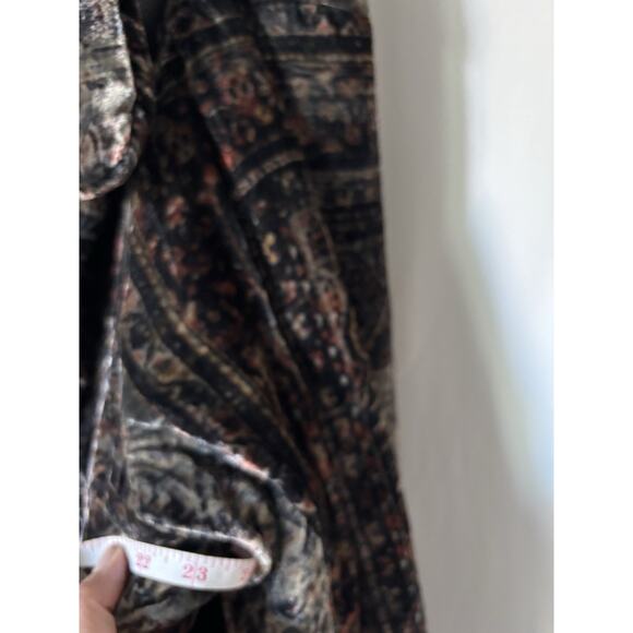 Rundholz Dip Dark Kelim Plush Padded Jacket Coat Medium Full Zip Unique Rare - Picture 12 of 14